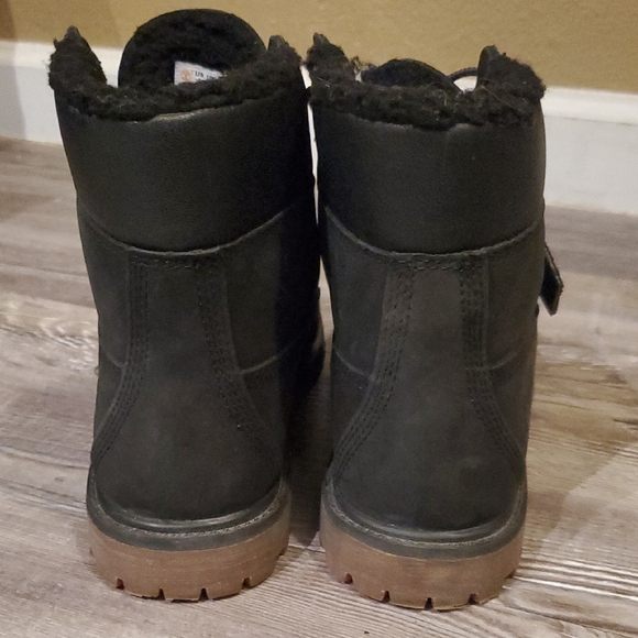 Timberland Women's Black Boots Size 8 - Picture 4 of 8